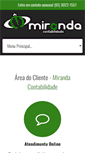 Mobile Screenshot of mirandacontabilidade.com